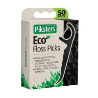 Piksters Eco Floss Picks 50 Pack