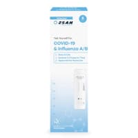 2San Dual Covid 19 and Influenza A/B Rapid Antigen Test 5 Pack