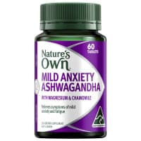 Natures Own Mild Anxiety Ashwagandha 60 Tablets