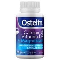 Ostelin Calcium and Vitamin D3 plus Magnesium 100 Tablets