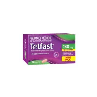Telfast 180mg 80 Tablets