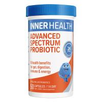 Inner Health Advanced Spectrum Probiotics 50 Capsules