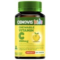 Cenovis Kids Chewable Vitamin C 250mg Lemonade