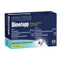 Dimetapp Cough Cold And Flu Day And Night 48 Capsules