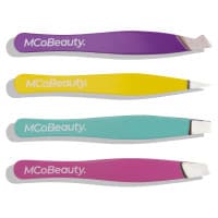 MCo Beauty Perfect Tweezers Professional 4 Pack Set