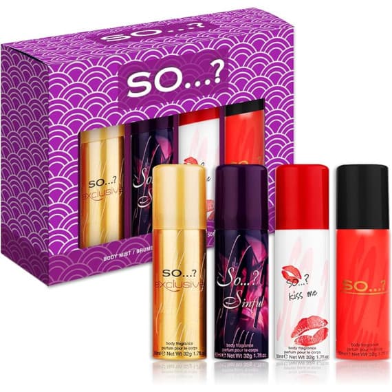 SO.. Iconic Body Fragrance Mini Galore Gift Set for Women | Chemist Australia