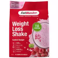 Naturopathica FatBlaster Weight Loss Shake Raspberry 465g
