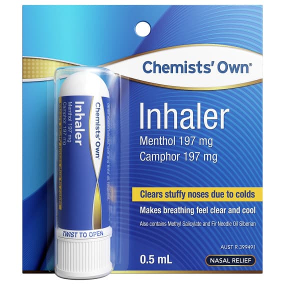 Buy Chemists Own Inhaler 0.5 ML Online Chemist Australia