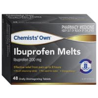 Chemists Own Ibuprofen Melts 48 Tablets