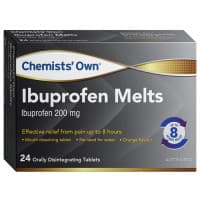 Chemists Own Ibuprofen Melts 24 Tablets
