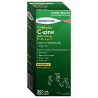 Chemists Own CHILDRENS CZINE LIQUID 200ML 1 Bottle