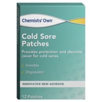 Chemists Own Cold Sore 12 Patches