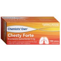 Chemists Own Chesty Forte 8mg 100 Tablets