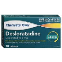 Chemists Own Desloratadine 10 Tablets
