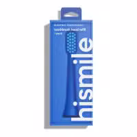 Hismile Electric Toothbrush Head Refill Bright Blue 1 Pack