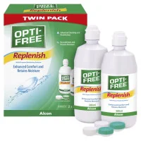 OPTI FREE Replenish Contact Lens Solution TWIN pack 300ml x 2