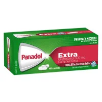 Panadol Extra Optizorb Paracetamol 500/65mg Caplets 48 S2