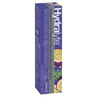 Hydralyte Effervescent Electrolyte Tablets Passionfruit Punch Flavoured 20 Tablets
