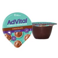Advital Chocolate Mousse Nutritionally Complete Twin Pack 120g