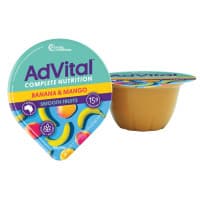 Advital Smooth Fruit Banana And Mango 120g Twin Pack