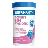 Inner Health Womens 5 in 1 Probiotic 60 Capsules