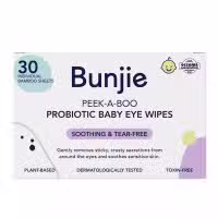 Bunjie Probiotic Baby Eye Wipes 30 Pack