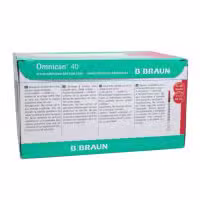 Braun Omnican Insulin 1ml 30g x 12mm 40IU Syringes 100s For Pet Insulin Only
