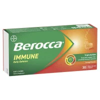 Berocca Immune Daily Defence Orange Flavoured 30 Tablets