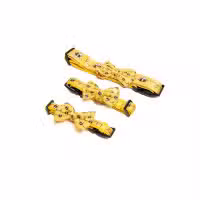 Soapy Moose Dog Collar Large Busy Bees