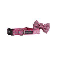 Soapy Moose Dog Collar Extra Small Hot Pink Watermelon