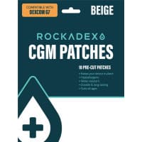 RD Dexcom G7 Patches 10 Pack Beige