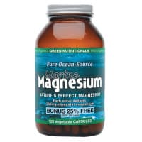 Green Nutritionals Pure Ocean Source Marine Magnesium VegeCaps 260mg Capsules 120