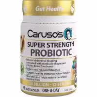 Carusos Super Strength Probiotic 30 Tablets
