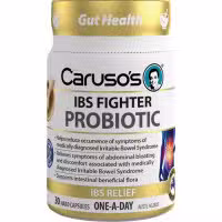 Carusos IBS Fighter Probiotic 30 Capsules