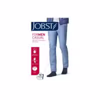 Jobst Men Casual Compression Socks Knee High 15 to 20 Black Xl