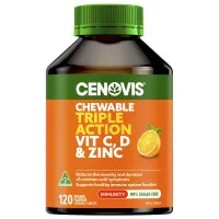Cenovis Triple Vit C D3 Zinc 120 Tablets