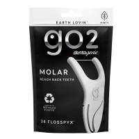 GO2 Dentagenie Molar Flosspyx Minty 36 Pack