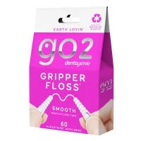 GO2 Dentagenie Gripper Smooth Floss  60 Pack