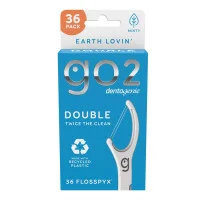 GO2 Dentagenie Double Flosspyx 36 Pack