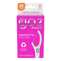 GO2 Dentagenie Smooth Flosspyx Gentle Floss