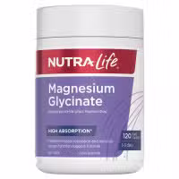 Nutra Life Magnesium Glycinate 120 Capsules