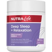 Nutra Life Deep Sleep Plus Relaxation Cap 60 Capsules