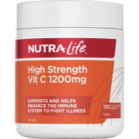 Nutra Life High Strength Vit C 1200mg 150 Tablets