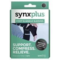 Synxbody Synxplus Flight Recovery Socks Black Small