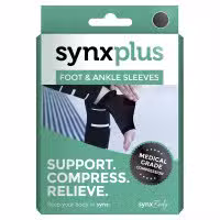 Synxbody Synxplus Flight Recovery Socks Black Meduim