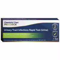 Chemists Own Procheck Urinary Tract Infections Rapid Test
