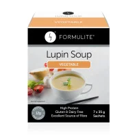 Formulite Lupin Soup Box Vegetable 7 x 35g Sachets