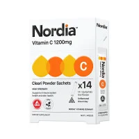 Nordia Vitamin C 1200mg Clean Unflavoured Powder 14 Pack