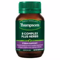 Thompsons B Complex Plus Herbs 60 Tablets