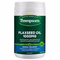 Thompsons Flaxseed Oil 1000mg 400 Vegi Capules